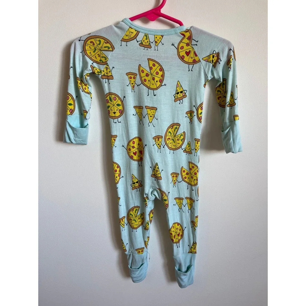 Little Sleepies‎ Pizza Bamboo Zippy 0-3M